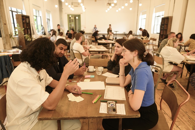 Table discussion or brainstorming